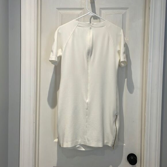 Trina Turk bodycon dress with gold zippers on the sides SZ 4 - Picture 6 of 8
